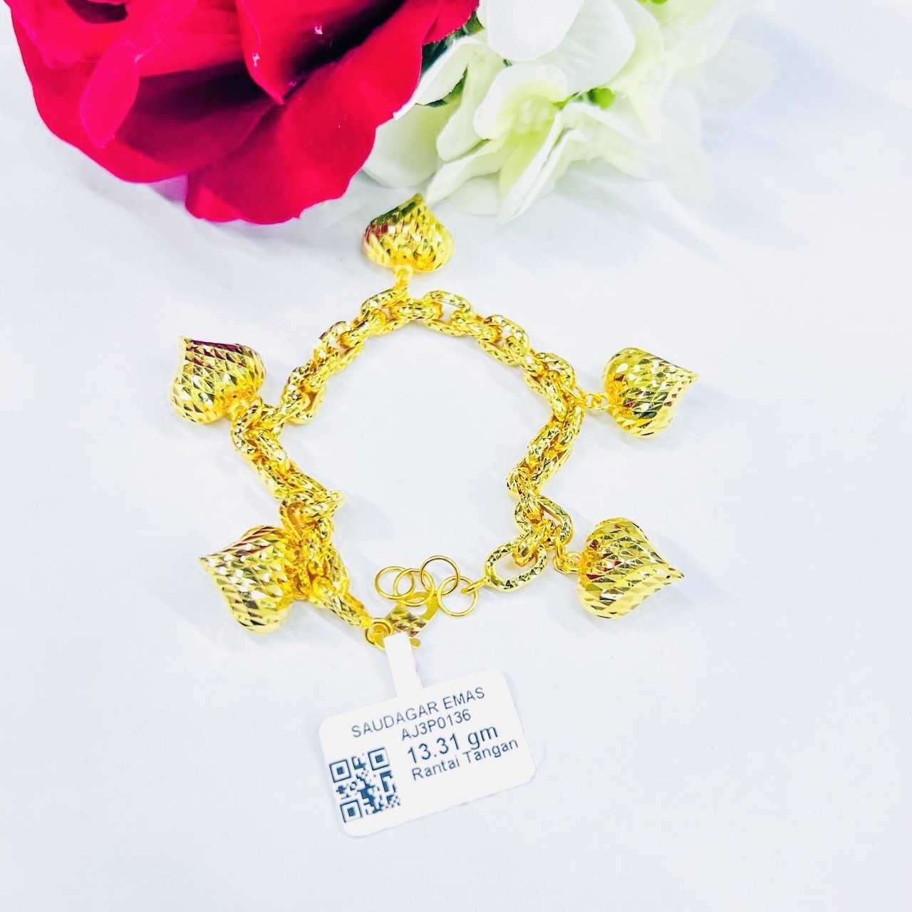 Rantai Tangan SAUH PAHAT LOVE 1